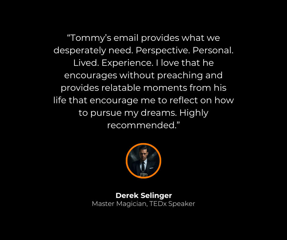 Testimonial - Derek Selinger